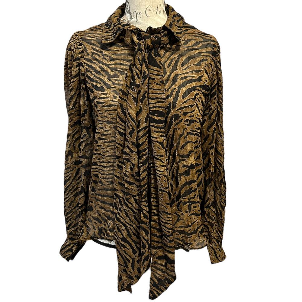 Ganni Scarf Blouse - Picture 2 of 8
